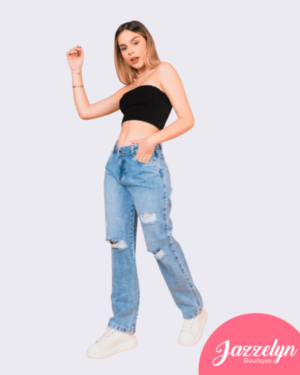 Pantalón Baggy Rasgado