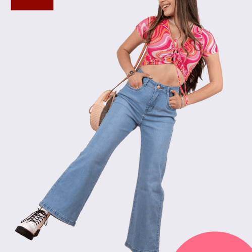 Pantalón Wide Leg Clásico