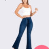 Pantalón Flare Jeans Damagy