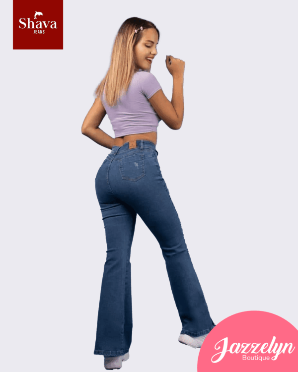 Pantalón Flare Jeans Damagy