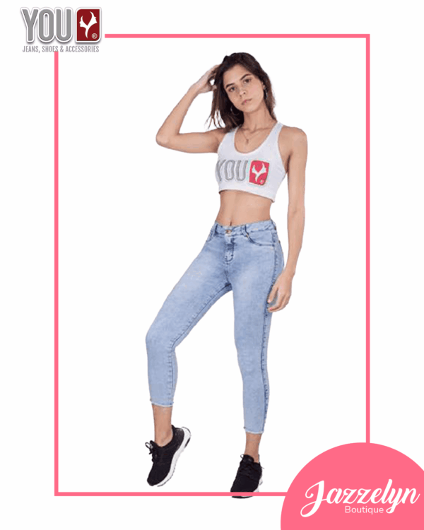 Pantalón Tobillero - 1 botón - bolsillo