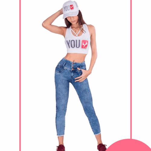 Pantalón Tobillero - 3 botones